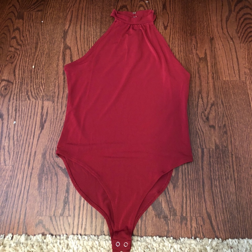 High neck Bodysuit